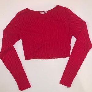 BETTER BE long sleeved crop top